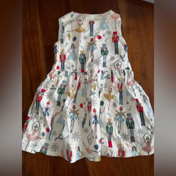 Little planet organic nutcracker dress 2t & 3t - Picture 1 of 2